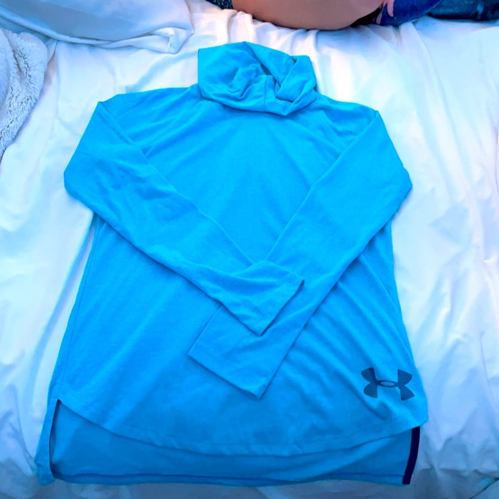 UNDER ARMOUR BLUE HOODIE